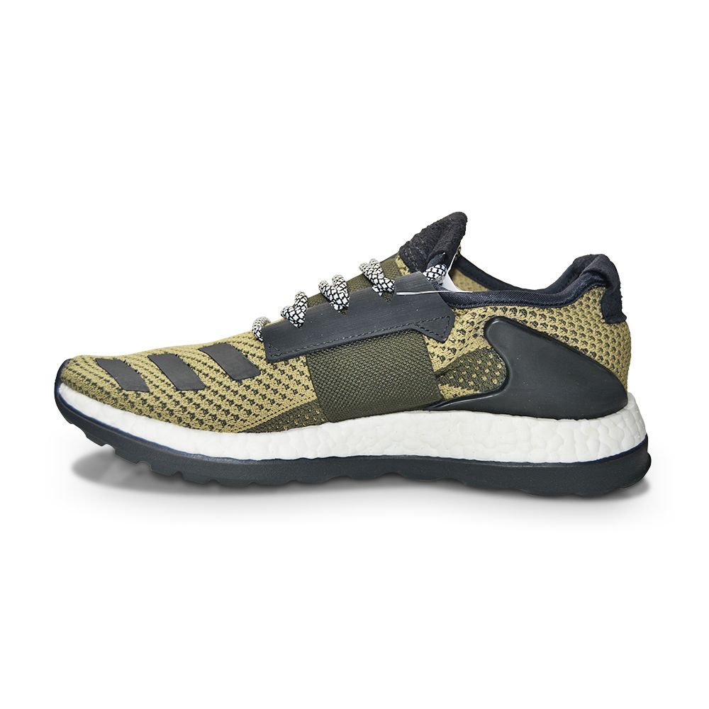 Mens Adidas Ado Pure Boost ZG Day one - S81827 - Brown Olive Trainers