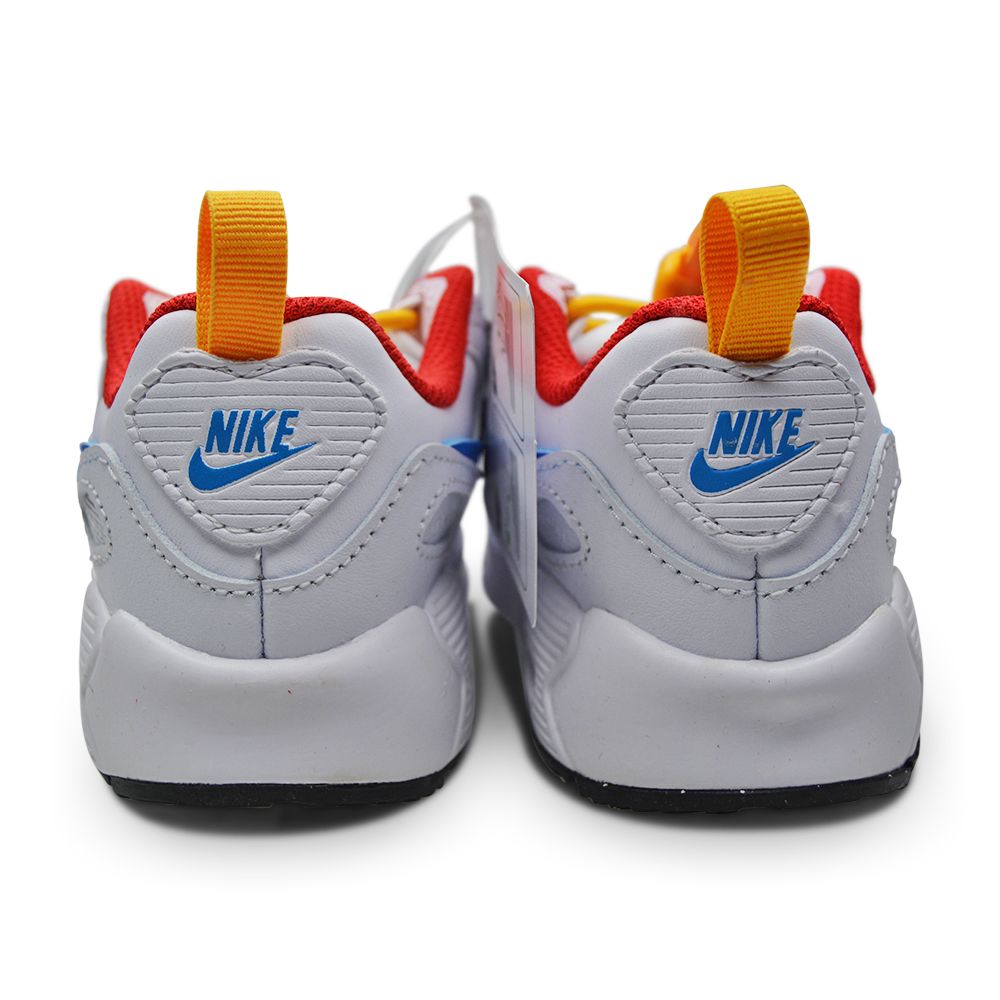 Infants Nike Air Max 90 Toggle (TD) - CV0065 105 - White Photo Blue-Infants-Nike-Infants Nike Air Max 90 Toggle-sneakers Foot World