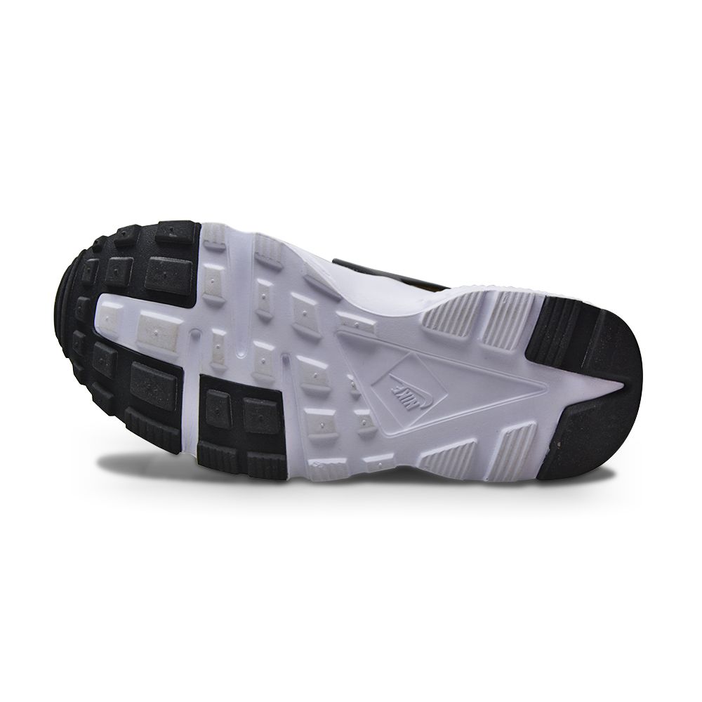 Juniors Nike Air Huarache Run (GS) - 654275 101 - White Black New Green Sundown