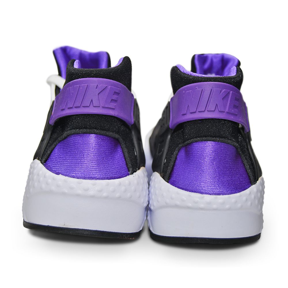 Juniors Nike Air Huarache Run (GS) - 654275 117 - White Black Purple Punch-Juniors-Nike-Nike Air Huarache Run-sneakers Foot World