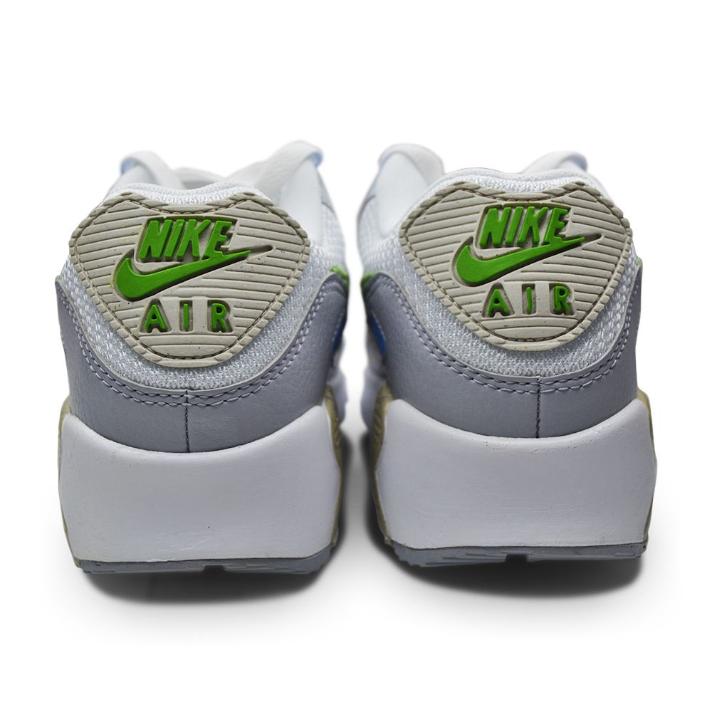 Juniors Nike Air Max 90 GS - DV3483 100 - White Chlorophyll-Juniors-Nike-Juniors Nike Air Max 90-sneakers Foot World