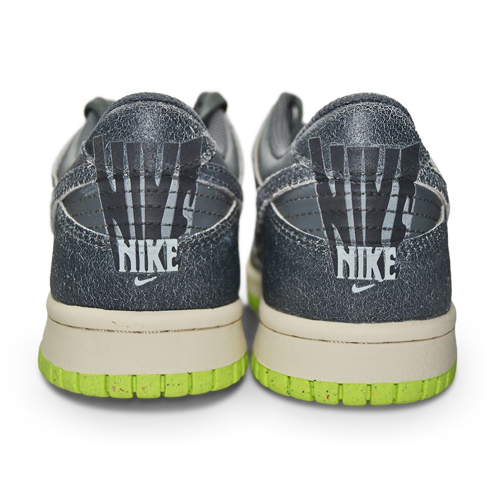 Juniors Nike Dunk Low SE "Halloween" (GS) DQ6215 001 Iron Grey Ghost Green-Juniors-Nike-Nike Dunk Low-sneakers Foot World