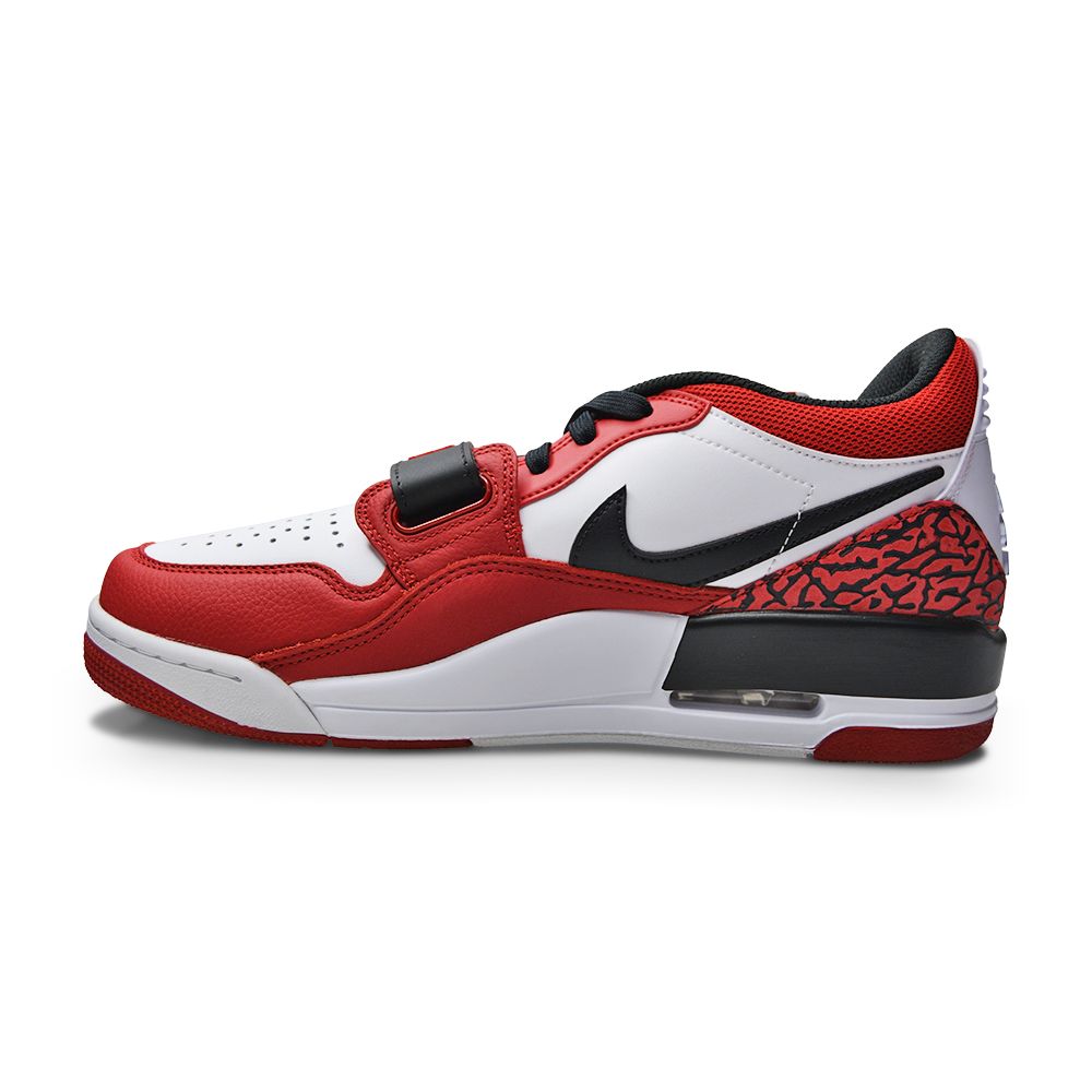 Mens Nike Air Jordan Legacy 312 Low - CD7069 116 - White Black Gym Red