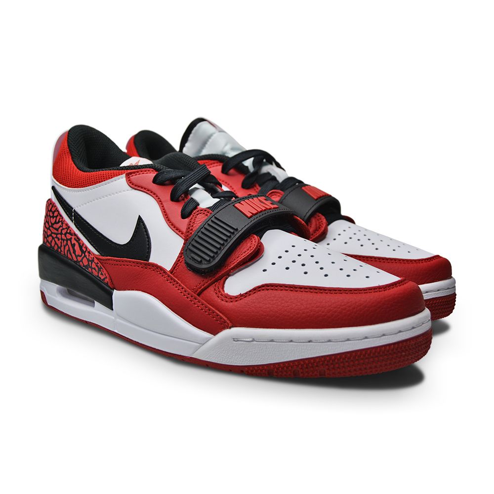 Mens Nike Air Jordan Legacy 312 Low - CD7069 116 - White Black Gym Red