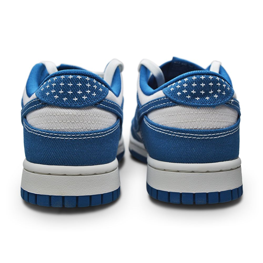Mens Nike Dunk Low Retro - DV0834 101 - Summit White Industrial Blue – Foot  World