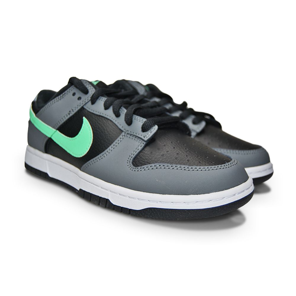 Mens Nike Dunk Low Retro FB3359 001 Iron Grey Green Glow Black