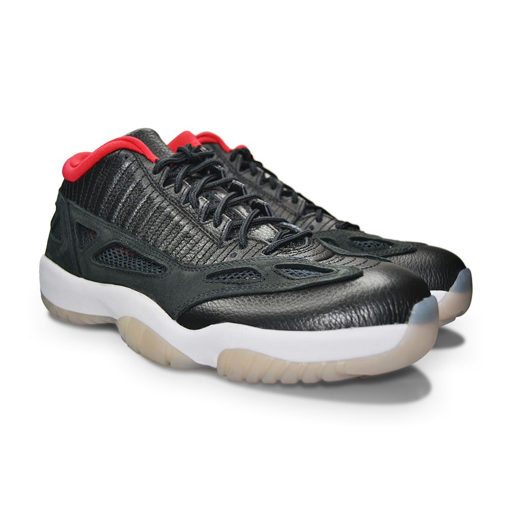 Black Retro 11 Ie Red Mens Nike Jordan 11 Retro Low IE- 919712 023
