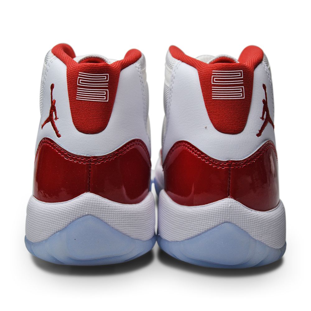 Juniors Nike Jordan 11 Retro Low (GS) - 378038 116 - White Varsity Red Black