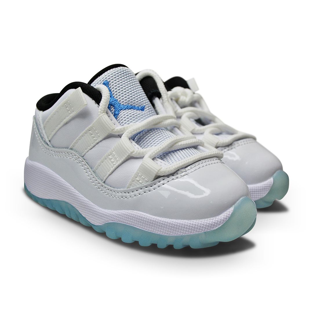 Nike Jordan 11 Retro Low toddlers (TD) 505836 117 White Legend Bue Black