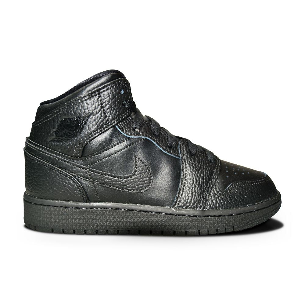 Juniors Nike Air Jordan 1 Mid - 554725 091 - Black