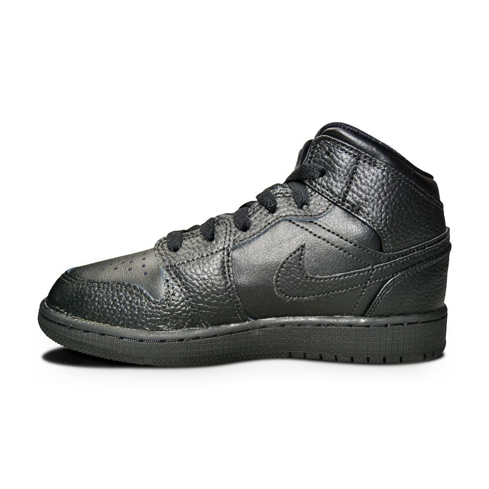 Juniors Nike Air Jordan 1 Mid - 554725 091 - Black