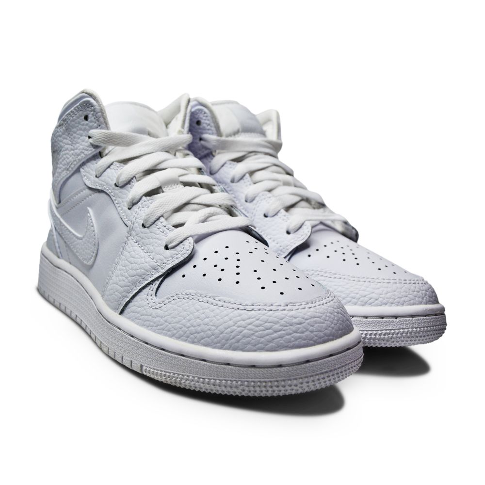 Juniors Nike Air Jordan 1 Mid - 554725 130 - White