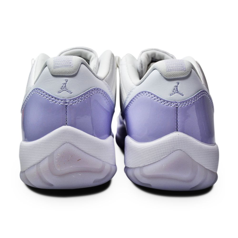 Womens Nike Air Jordan 11 Retro Low - AH7860 101 - White Pure Violet White
