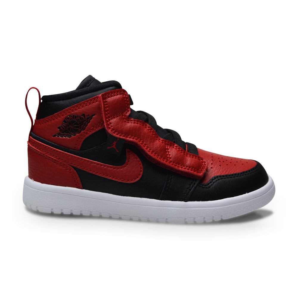 air jordan 1 mid ps black gym red