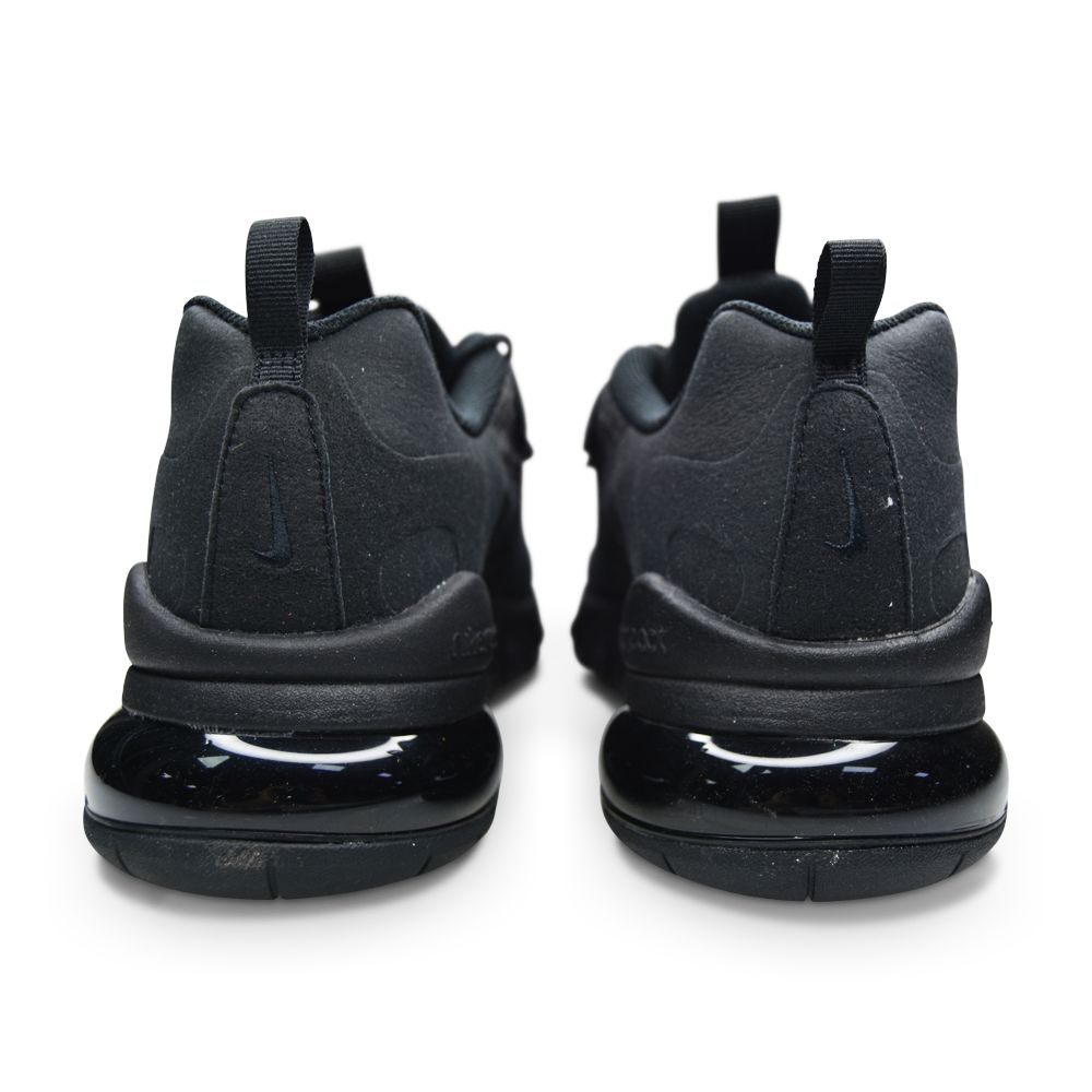 Juniors Nike Air Max 270 React (GS) BQ0103 004 Triple Black Back to School shoes