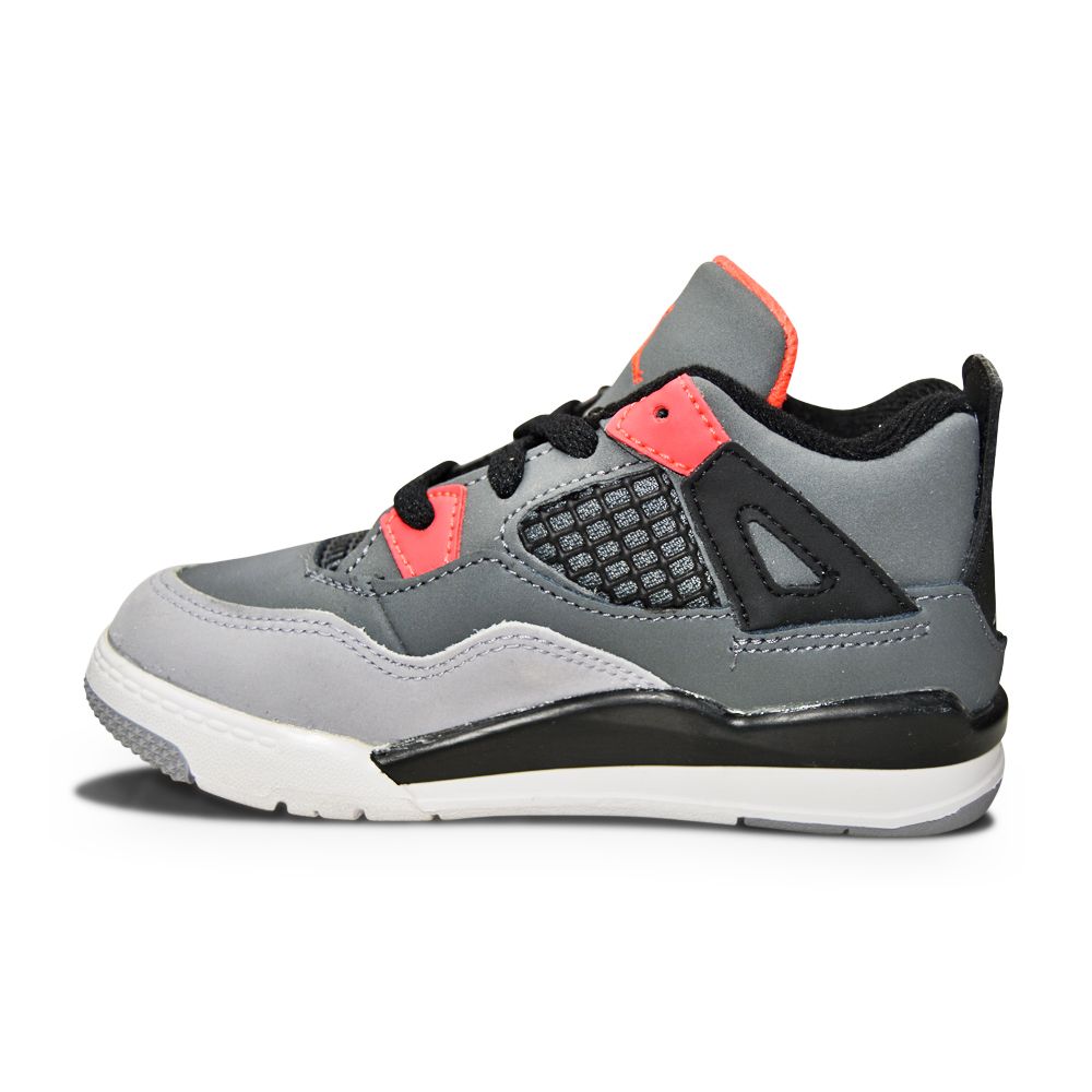 Infants Nike Jordan 4 Retro (TD) - BQ7670 061 - Dark Grey Infrared 23 Black