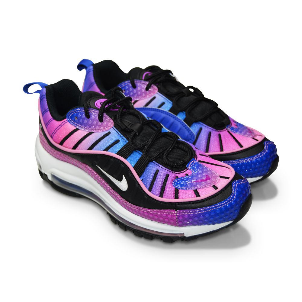 Womens Nike Air Max 98 SE "Bubble Pack" - CI7379 400 - Hyper blue violet white