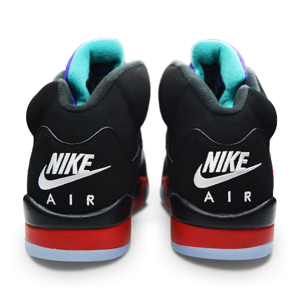 Mens Nike Air Jordan 5 Retro  - CZ1786 001 - Black New Emerald