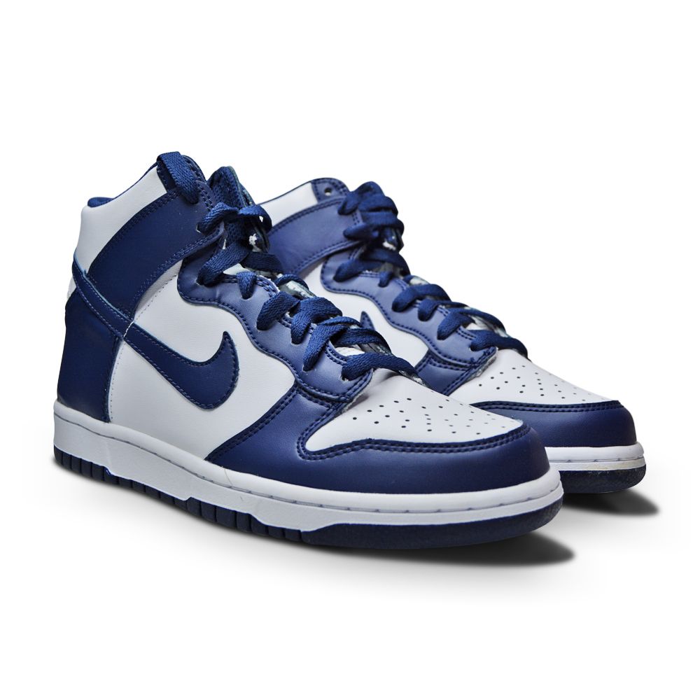 Juniors Nike Dunk High (GS)  - DB2179 104 - White Midnight Navy