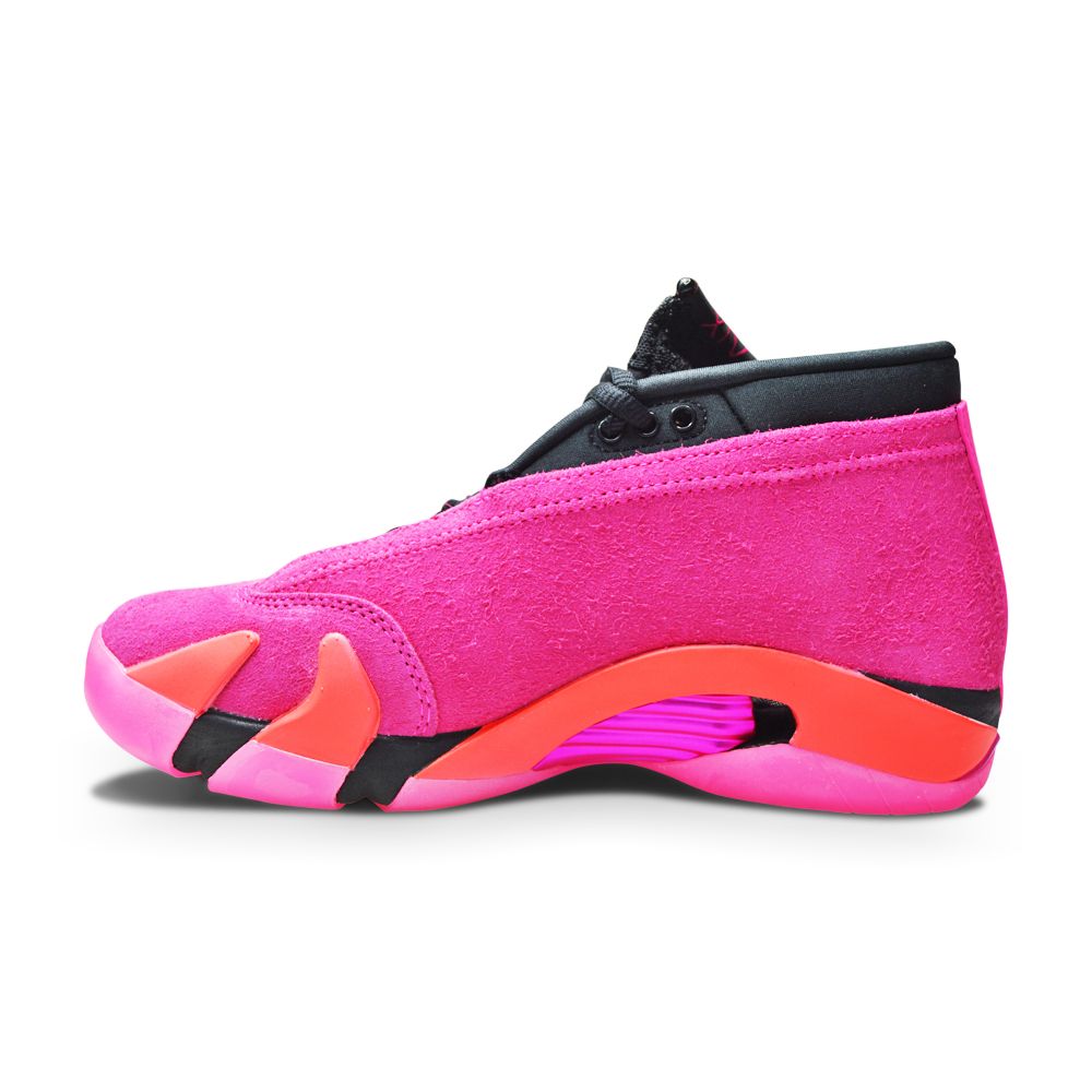 Womens Nike Air Jordan 14 Retro Low - DH4121 600 Pink Blast Black Flash Crimson