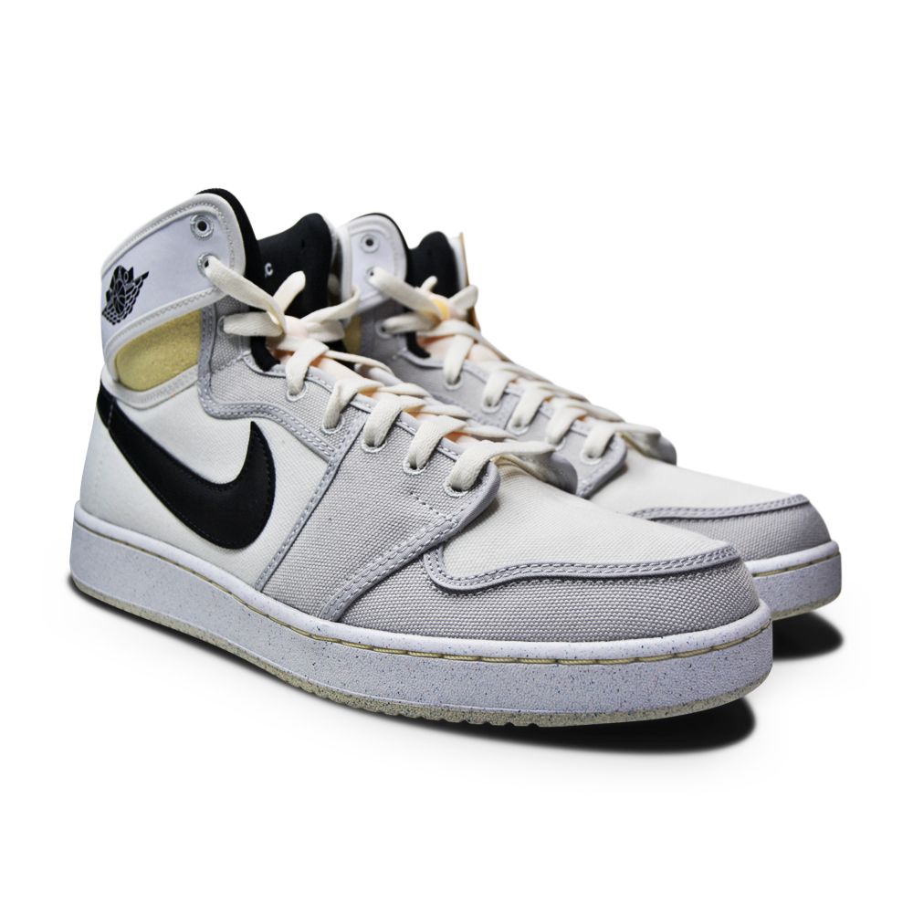 Men's Nike Air Jordan 1 KO  - DO5047 100 - White Black Grey Fog Sail
