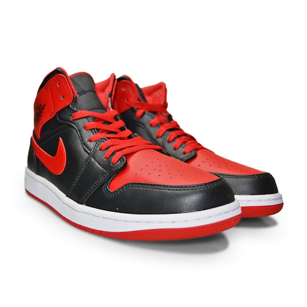 Mens Nike Air Jordan 1 Mid 'Alternate Bred'