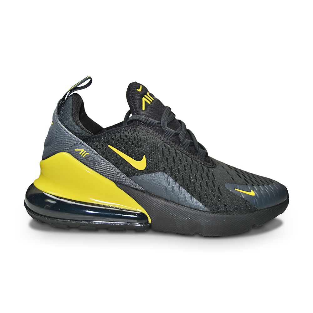 Juniors Nike Air Max 270 (GS) - DX9277 001 - Black Yellow Strike Anthracite