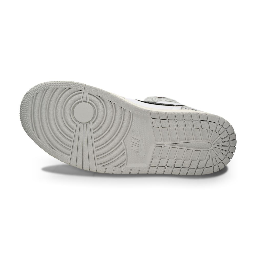 Mens Nike Air Jordan 1 Retro High OG - DZ5485 052 - Tech Grey Muslin Black White