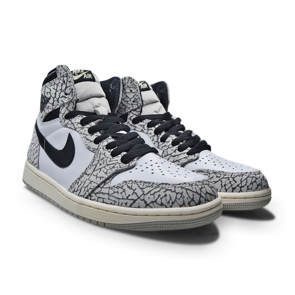 Mens Nike Air Jordan 1 Retro High OG - DZ5485 052 - Tech Grey Muslin Black White