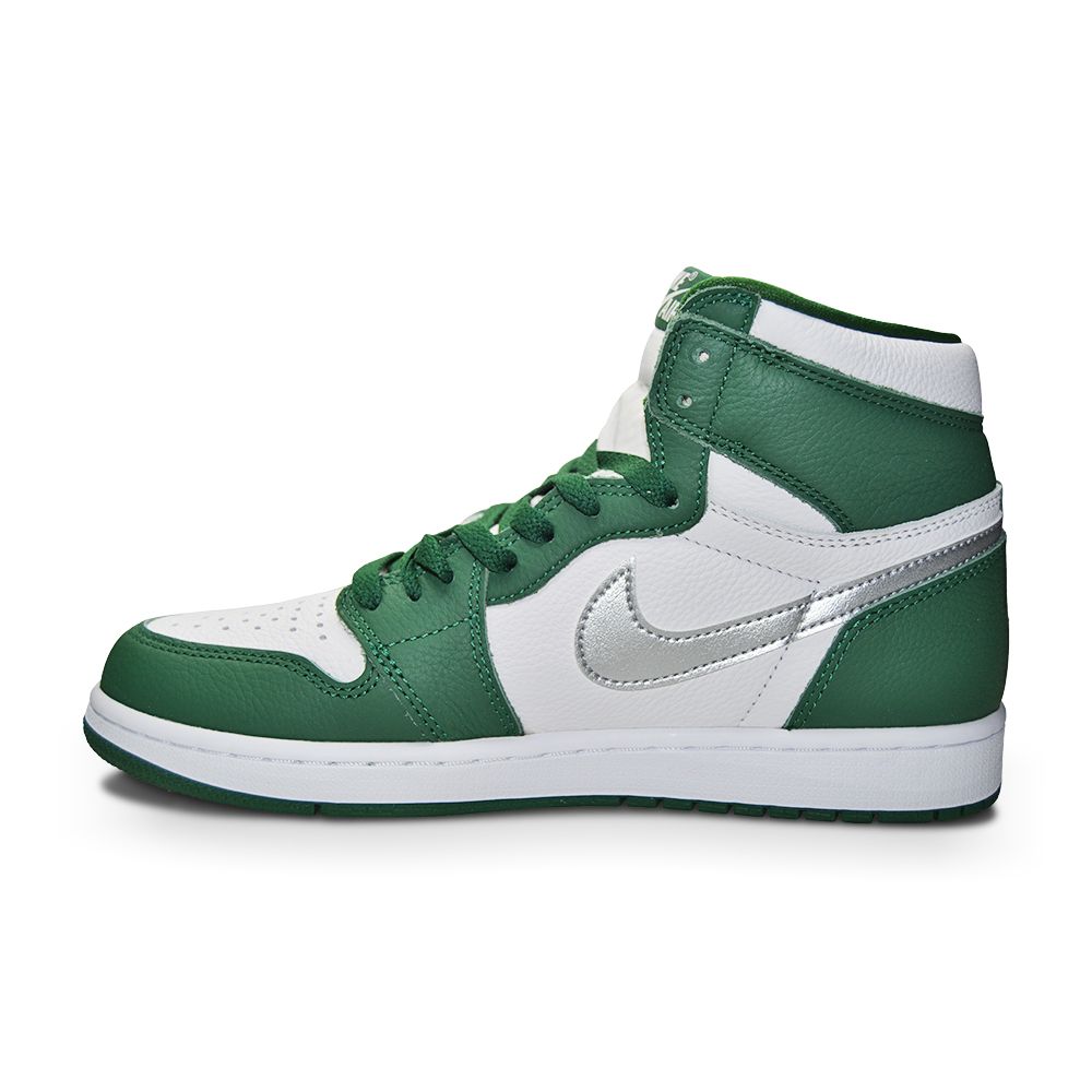 Mens Nike Air Jordan 1 Retro High OG - DZ5485 303  - Gorge Green Metallic Silvr