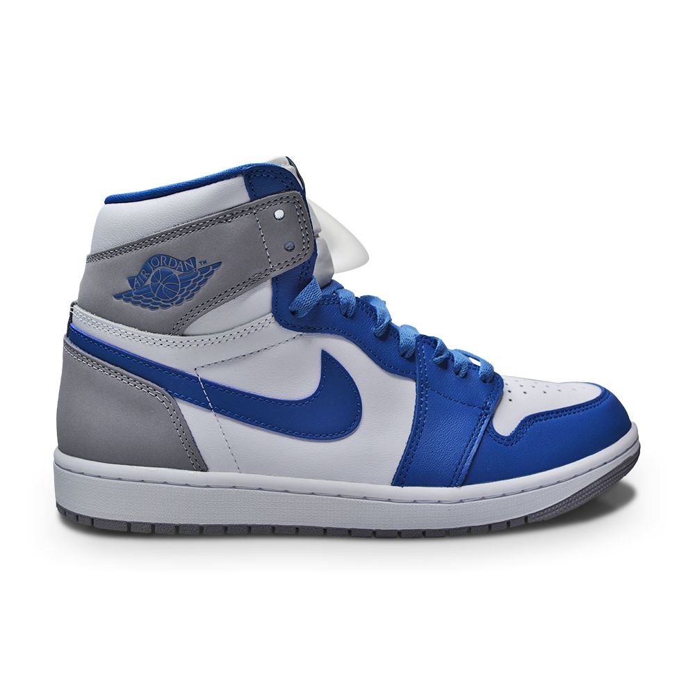Mens Nike Air Jordan 1 Retro High OG - DZ5485 410 - True Blue White Cement Grey