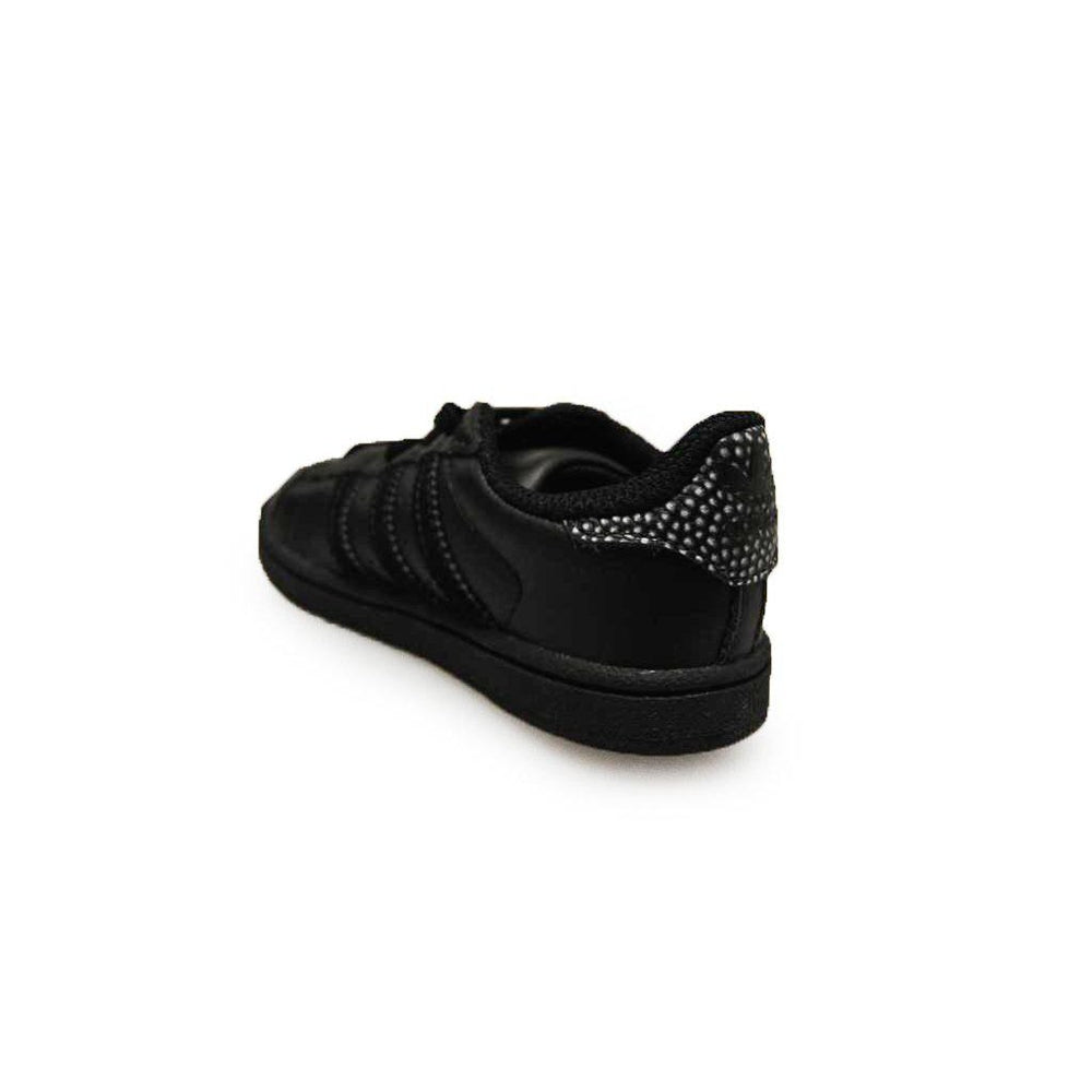 Infants Adidas Superstar Ray Black EL I-Adidas Brands, Super Star, Toddlers (4-9.5)-Foot World UK