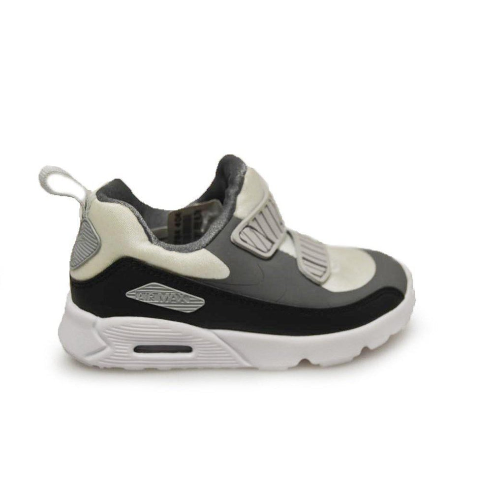 Infants Nike Air Max Tiny 90 (TD) - 881924 005 - Black Grey BNIB NO LID-Air Max, Free Run, Nike Brands, Toddlers (4-9.5)-Foot World UK