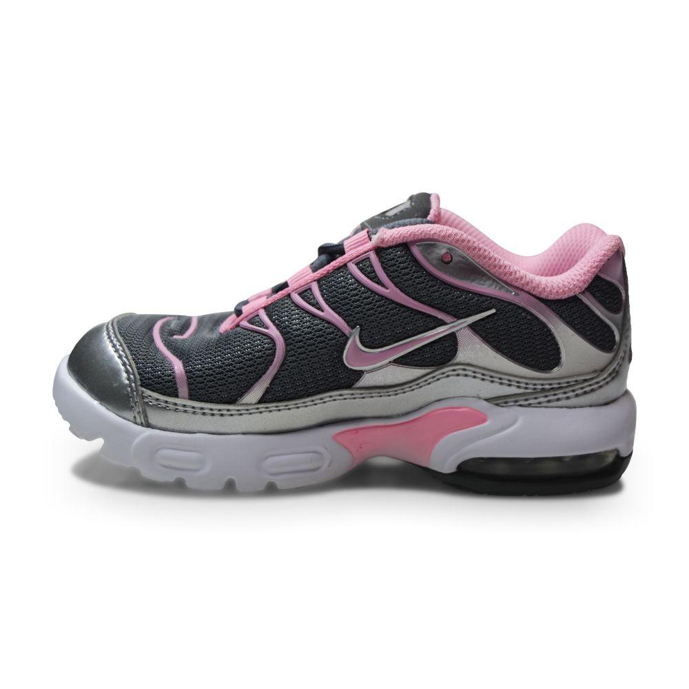 Infants Nike Tuned Air Max Plus Grey Silver Pink – Foot World