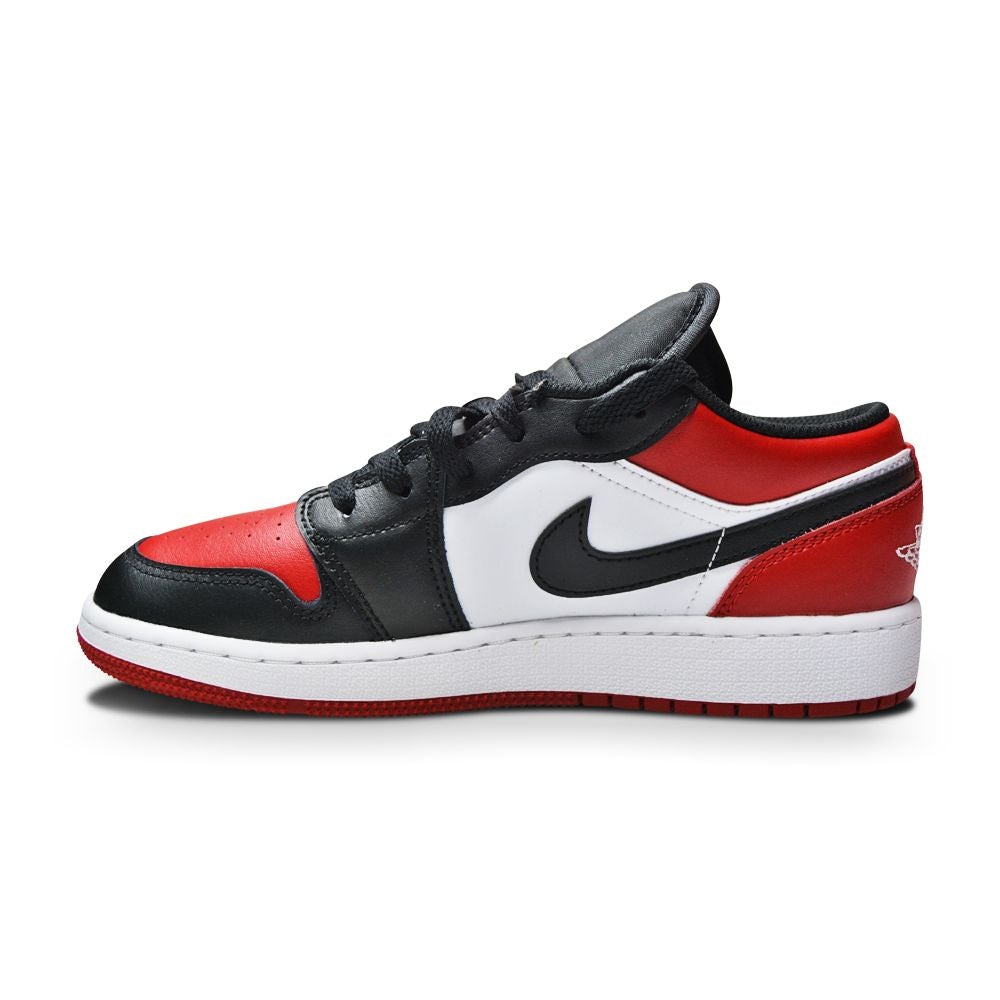 Juniors Nike Air Jordan 1 Low (GS) - 553560 612 - Gym Red White Black-Juniors-Nike-Foot World