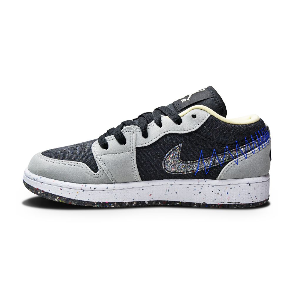 Juniors Nike Air Jordan 1 Low SE (GS) - DM4690 001 - LT Smoke Grey Multicolor-Juniors-Nike-Nike Air Jordan 1 Low SE-sneakers Foot World