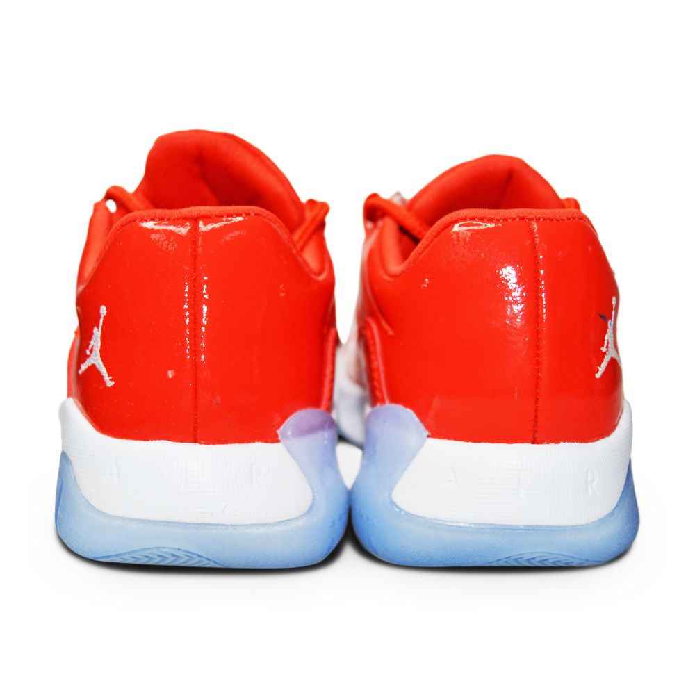 Juniors Nike Air Jordan 11 Comfort Low (GS) - DQ0928 600 - Chile Red White-Juniors-Nike-Nike Air Jordan 11 Comfort Low (GS)-sneakers Foot World