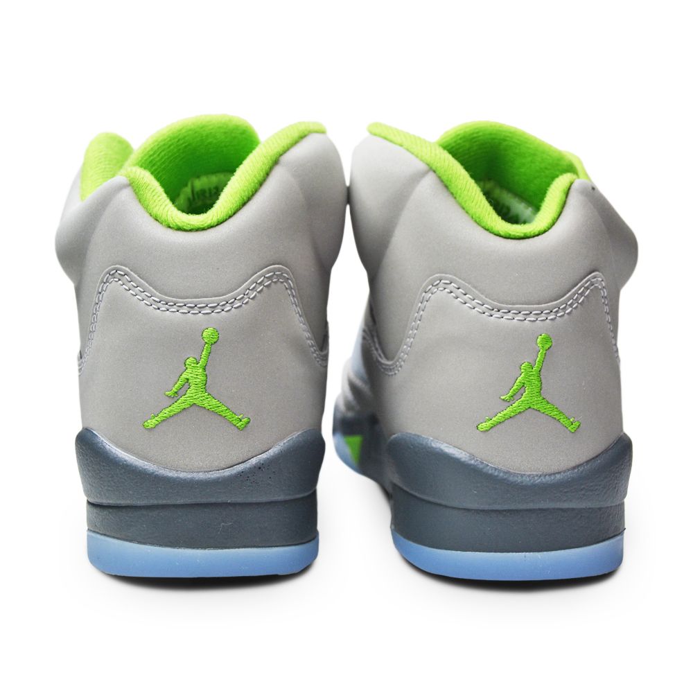 Juniors Nike Air Jordan 5 Retro (GS) - DQ3734 003 - Silver Green Bean Flint Grey-Juniors-Nike-Nike Air Jordan 5 Retro-sneakers Foot World