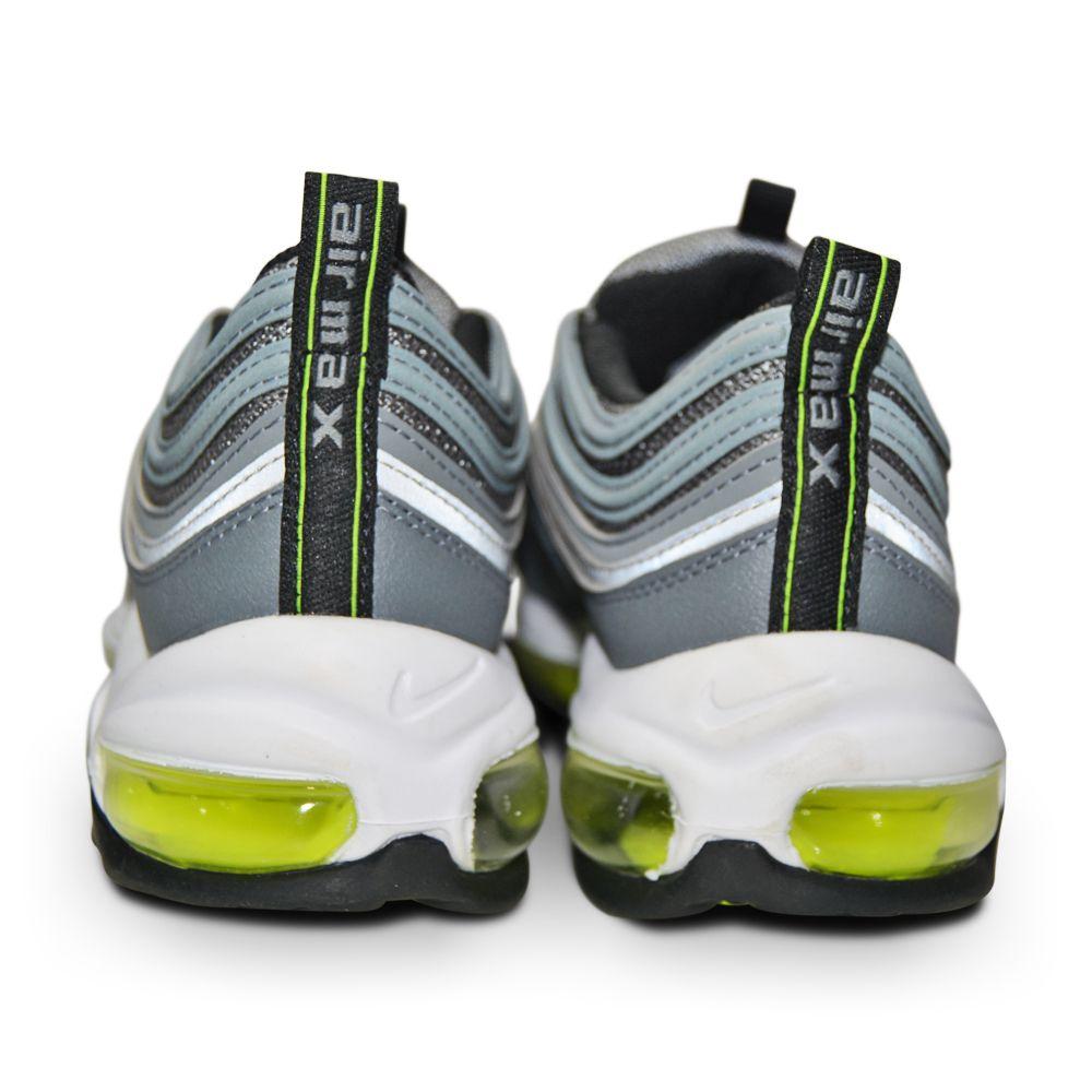 Juniors Nike Air Max 97 (GS) - DM3210 001 - Smoke Grey Volt White Black-Junior Footwear, Nike Junior Footwear-Foot World UK