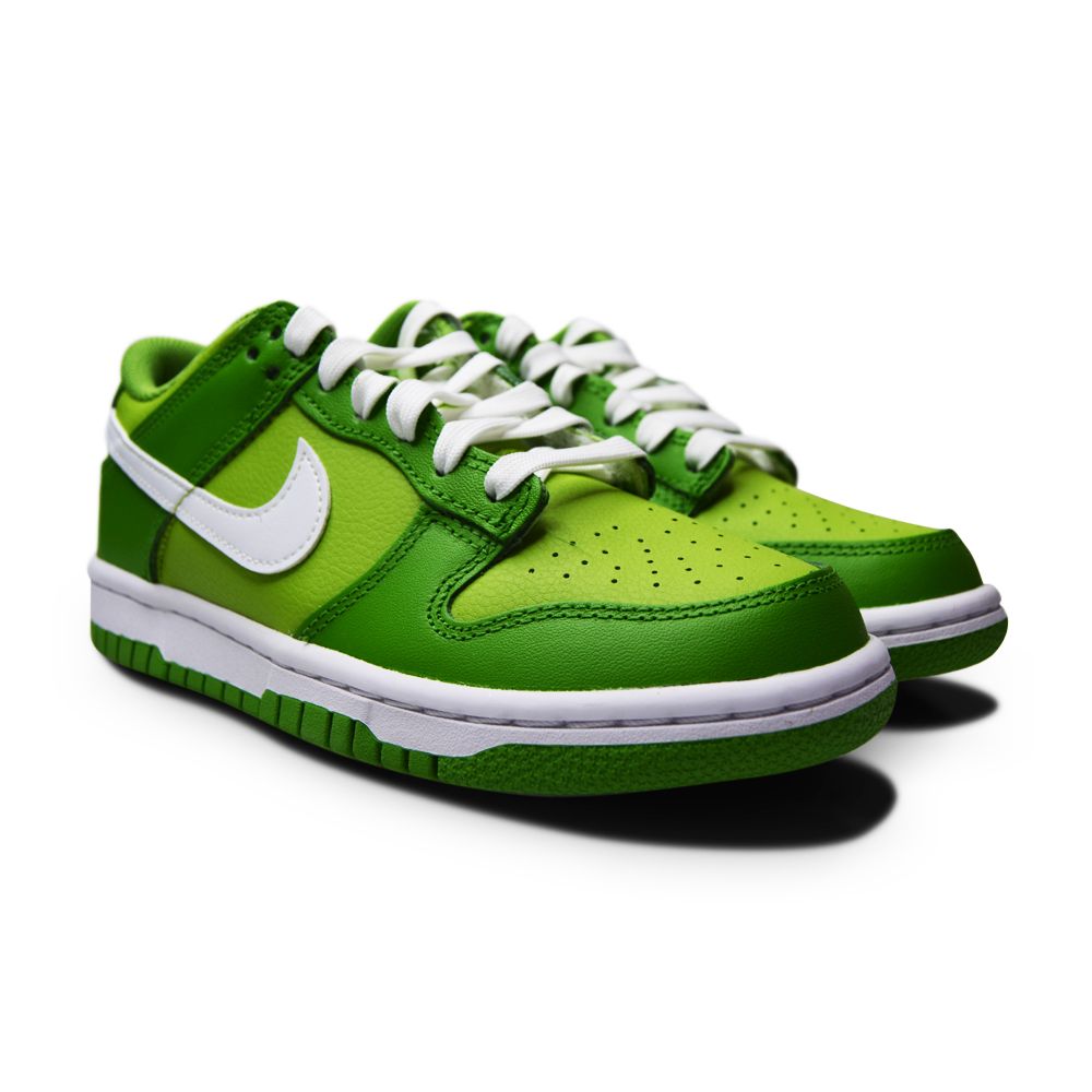 Juniors Nike Dunk Low (GS) - DH9765 301- Chlorophyll Vivid Green White-Juniors-Nike-Nike Dunk Low-sneakers Foot World