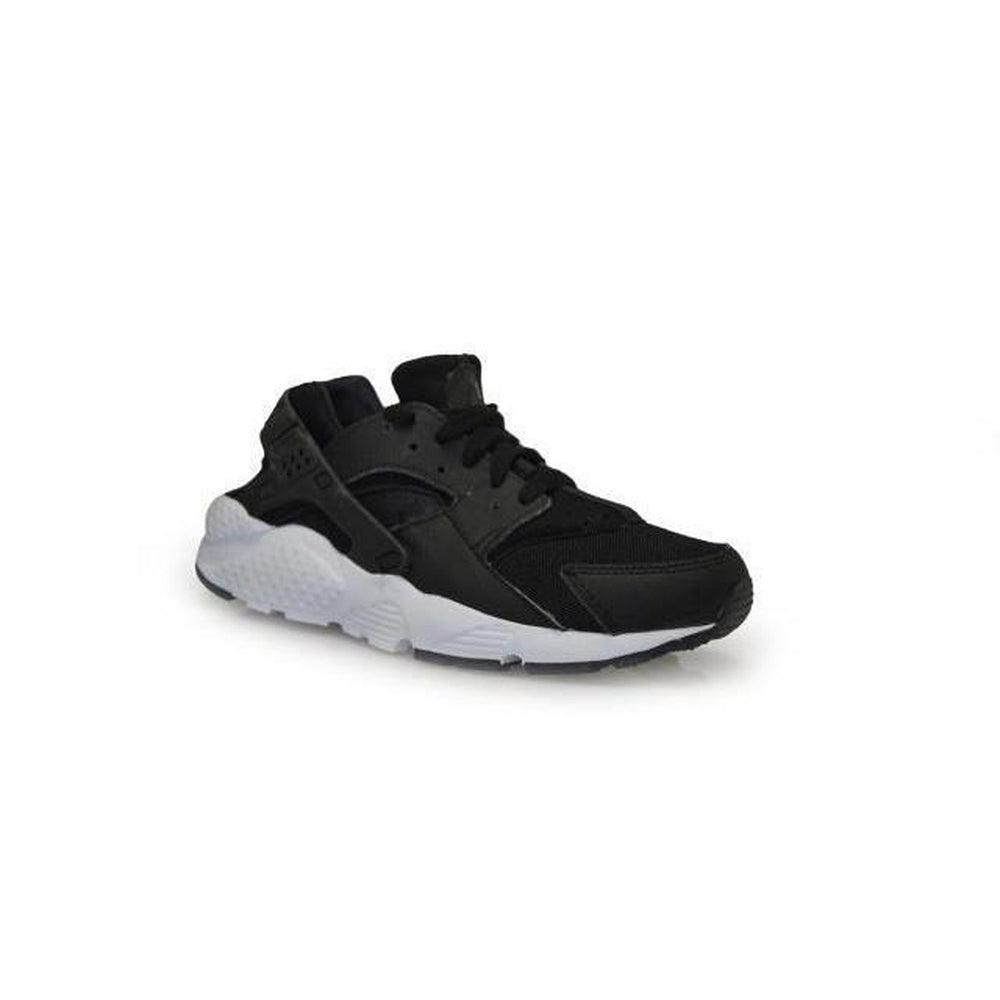 Juniors Nike Huarache Run (GS) - 654275011 - Black White Trainers-Huarache, Juniors (3-6), Nike Brands-Foot World UK