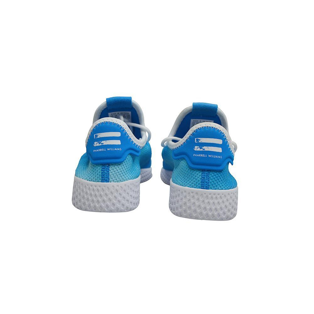 Kids Adidas Pharrel Williams Tennis Human Race - BB6837 - Bright Blue White-Adidas Brands, Kids (10-12.5), Tennis Hu-Foot World UK