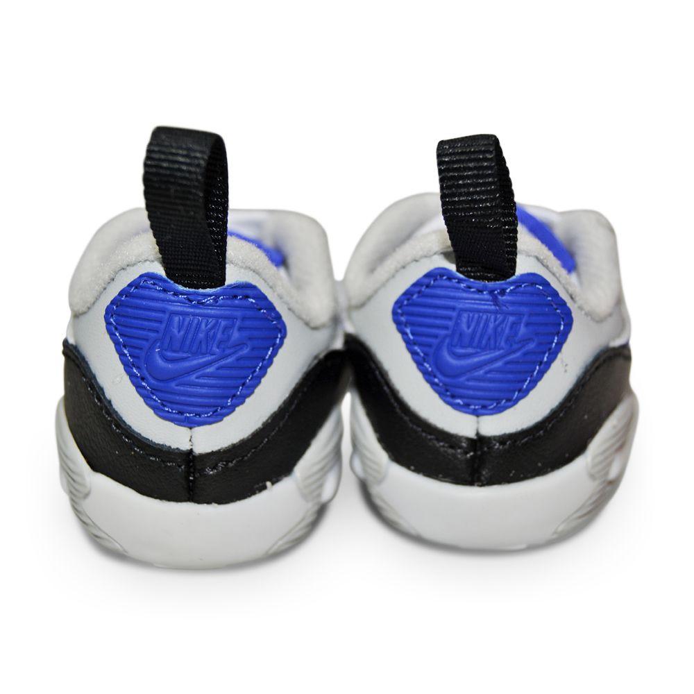 Kids babies Nike Air Max 90 Crib CB CI0424 003 Grey Fog Lapis Black  White