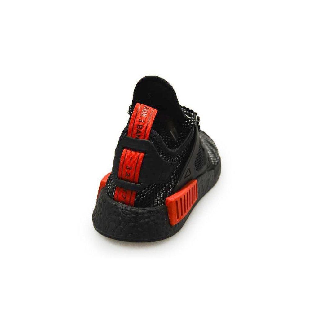Mens Adidas NMD_XR1 - S76849 - Black White Red Trainers  Foot World