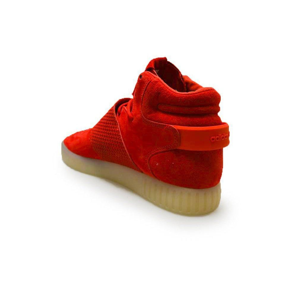 Mens Adidas Tubular Invader Strap - BB5039 - Red Trainers-High Tops-Foot World UK
