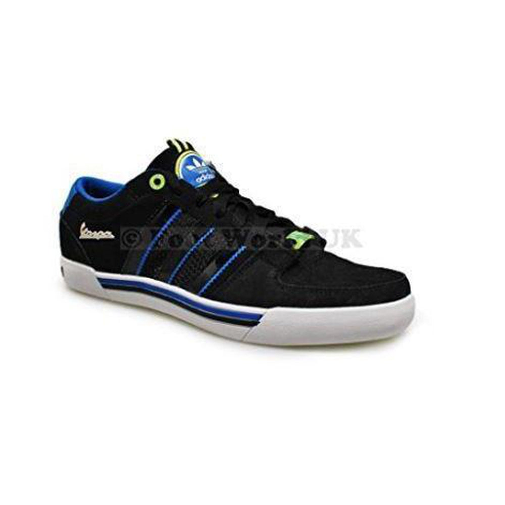Mens Adidas Vespa LX lo Q22009 Black Satellite Blue Trainers