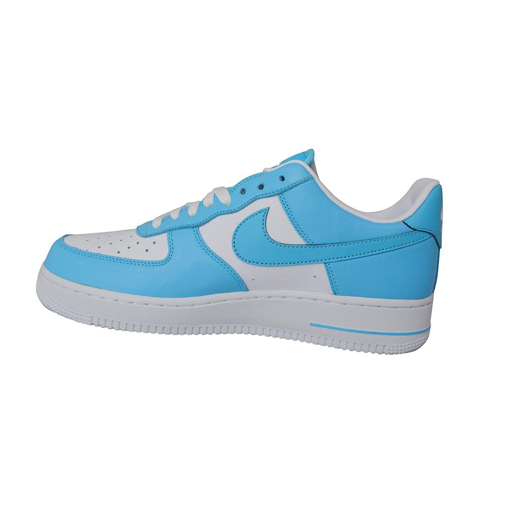 Mens Nike Air Force 1 Lo - AQ4134400 - Blue Gale White-Air Force 1, Casual Trainers-Foot World UK