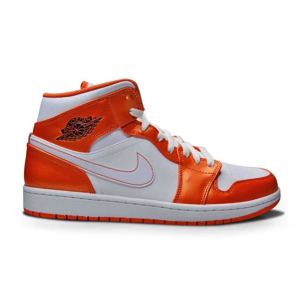 Mens Nike Air Jordan 1 Mid SE - DM3531 800 - Electro Orange Black White-Brands50, Casual Trainers, Footwear, Jordan Brands, Men, Men's Footwear, Running-Foot World UK