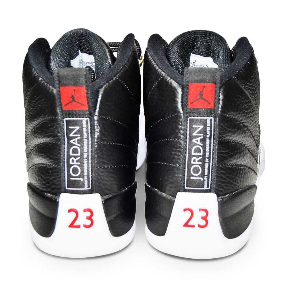 Mens Nike Air Jordan 12 Retro - CT8013 006 - Black Varsity Red White-Mens-Nike-sneakers Foot World