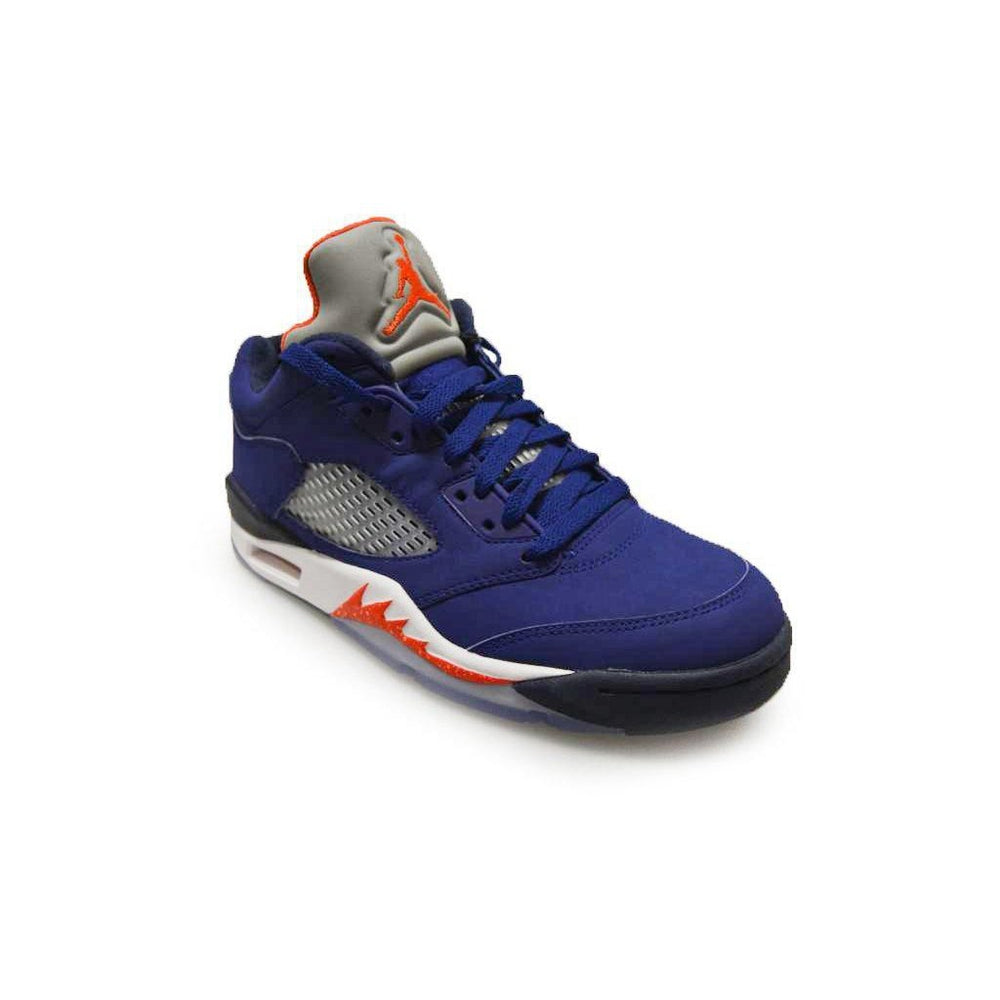 Mens Nike Air Jordan Retro Low Knicks- 819171417 Blue Orange